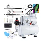 Togush 0.2MM 0.3MM 0.5MM Airbrush Set With Porfessional Compressor For .... Fixed Price $152.49.
