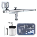 Gravity & Suction Side-feed Dual-action Airbrush Set Kit Auto Paint Hobby Tattoo. Fixed Price $39.99.