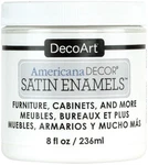 Decoart Americana Decor Satin Enamels 8OZ-PURE White ADSA-02. Fixed Price $21.97.