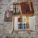 Plaid Folkart Acrylic Paint Kit PB033B 10X 2 Oz Bottles Sealed W/ Dvd & Brushes. Fixed Price $25.41.