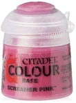 Games Workshop - Citadel Colour Base: Count (pack Of 1), Screamer Pink. Fixed Price $16.05.