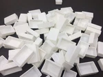 Art&beauty White Plastic Empty Watercolor Paint Pans 48PCS Full. Fixed Price $11.24.