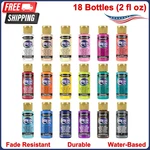 Decoart Americana Acrylic Paint Set Popular Colors, 18 Bottles (2 Fl Oz) Matte. Fixed Price $33.10.