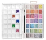Artecho 28 Metallic Watercolor Paint Set, Glitter 5.29 Ounce (pack Of 1),. Fixed Price $14.08.