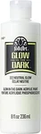 Folkart Glow The Dark Paint, 8 Oz, Neutral Fl. Fixed Price $17.49.