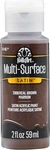 Multi-surface Paint Assorted Colors (2 Oz), 2908, Real Brown. Fixed Price $6.99.