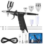 Xdovet Dual-action Trigger Airbrush Kit 0.3/0.5MM Nozzles Painting Set. Fixed Price $78.14.