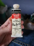 Grumbacher Red Genuine- Vintage Oil Paint 1.25 Fl Oz Pre Tested. Fixed Price $15.00.