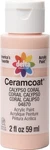 Delta Ceramcoat Acrylic Paint 2OZ-CALYPSO Coral. Fixed Price $8.33.