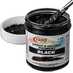 Black Pigment For Epoxy Resin, Gelcoat, Paint - 4 Oz. Fixed Price $25.91.