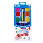 Bazic 12 Ct. Watercolor W/ Brush & Mixing Palette. Fixed Price $14.01.