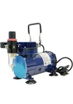 Paasche D500SR 1/5 Hp Oilless Compressor With Regulator And Moisture Trap - Blue. Fixed Price $109.00.