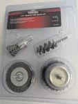 Ironton 4-PIECE Crimped Wire Brush Set #43060 Northern Tool New In Package. Fixed Price $9.99.