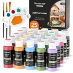 Shuttle Art Acrylic Paint Set, 2.03 Fl Oz (pack Of 25), Vintage Colours. Fixed Price $31.44.