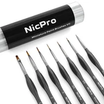 7 Pcs Micro Fine Detail Brush Set Miniature Art Diy Kit Painting Tool. Fixed Price $18.99.