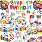 Yingoto 200PCS Paint Party Decorations For Kids And Lovers, Convenient Di.... Fixed Price $36.68.