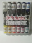 Dr. Ph. Martin's Hydrus Fine Watercolor, 15 Ml Each Set Of 12 Colors A25. Fixed Price $71.16.