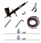 Paasche TGX-3AS Vision Double-action Airbrush Set, Head Sizes (0, 1, 2) & Hose. Fixed Price $128.00.