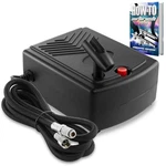 Pointzero Mini Airbrush Compressor W/ Holder And 6 Ft. Hose - Portable Pump. Fixed Price $30.99.