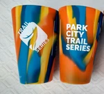 Silipint Silicone Unbreakable Cup. Brand New. Set Of 2. Tie Dye Design 16 Oz. Fixed Price $16.95.