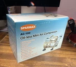 Sparmax Oil-less Mini Air Compressor AC-100. Fixed Price $99.95.