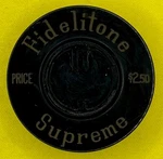 Vintage Fidelitone Supreme Phonograph Record Cleaning Brush Needle Case Holder. Fixed Price $12.00.