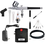 Sagud Professional Mini Airbrush Kit With Portable Compressor - Perfect For P.... Fixed Price $59.19.