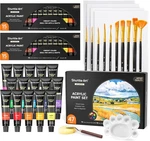 47 Acrylic Paint Set, Shuttle Art 15 Colours (12ML Each, 2PACK). Fixed Price $34.76.