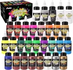 Abeier Airbrush Paint, 28 Colors X 1OZ (30ML) With Thinner, Ready To Spray, No. Fixed Price $37.54.
