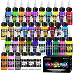 Fansarriche Airbrush Paint Set, 0.67 Fl Oz (pack Of 36), 34 Color + 2 Thinner. Fixed Price $38.12.