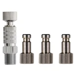 Ophir 4-AIRBRUSH Holders Set Kit And 1/8 Hose Splitter Adjustable. Fixed Price $16.80.