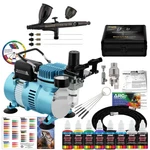 Master Airbrush PRO-120 Ultimate System & Compressor And Paint Set. Fixed Price $269.99.