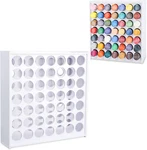 Sanfurney 49 Holes Craft Paint Storage Organizer Vertical Rack Stand For. Fixed Price $26.18.