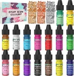 Epoxy Resin Pigment - 16 Colors Translucent Colorant, 1, Multicolor. Fixed Price $14.52.