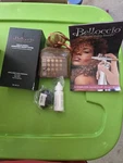 Belloccio Cordless Handheld Airbrush Makeup System 4 Tan 18PC Unused, Open Box. Fixed Price $49.99.