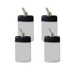 BA-60-1P-4 1OZ Bottle Assemblies Pk For Paasche Vl/mil/ts/si Airbrushes. Fixed Price $16.43.
