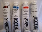 Golden Artist Colors Acrylic Paint, Choose Color(s) Price Each Tube. Fixed Price $10.00.