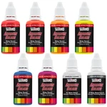 U.s. Art Supply 6 Color 1OZ Neon Fluorescent Paint Set With Cleaner & Thinner. Fixed Price $19.99.