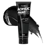 Jusart Acrylic Paint Black Tubes 250ML (8.45 Fl Oz (pack Of 1),. Fixed Price $16.64.