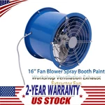 16'' Fan Blower Spray Booth Paint Workshop Ventilation Exhaust Extractor. Fixed Price $120.85.
