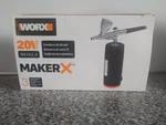 Worx Makerx Air Brush (tool Only) 20V (WX742L.9). Fixed Price $60.00.