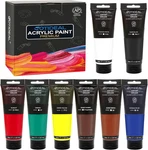 Craft Acrylic Paint SET,8 Primary Colors (120ML,4 Oz) Rich Pigments Non-toxic Wa. Fixed Price $31.61.
