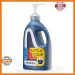 Meeden Phthalo Blue Acrylic Paint: 1 /33.8 Oz Satin Liquid With Pump Lid. Fixed Price $38.55.