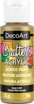 Decoart Crafter's Acrylic All-purpose Specialty Paint 2OZ-SPUN Gold. Fixed Price $7.76.