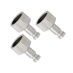3 Pack Airbrush Quick Release Plugs 1/8" Male End Tail Fits Disconnect Couplers. Fixed Price $8.99.
