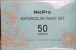 Nicpro 50 Colors Watercolor Paint Set Gift Box New Sealed-perfect. Fixed Price $24.00.