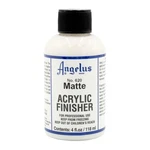 Angelus Matte Acrylic Finisher 4 Oz Flexible Clear Coat For Leather Shoe.... Fixed Price $17.27.