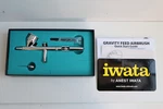 Iwata Eclipse Hp-cs Gravity Feed Dual Action Airbrush, Model ECL4500. Fixed Price $168.50.