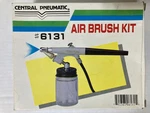Central Pneumatic Air Brush Kit # 6131 With Adaptor, Instructions. Fixed Price $12.89.