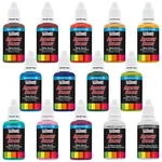 U.s. Art Supply 12 Color 1OZ Secondary Airbrush Paint Set W Cleaner & Thinner. Fixed Price $33.99.